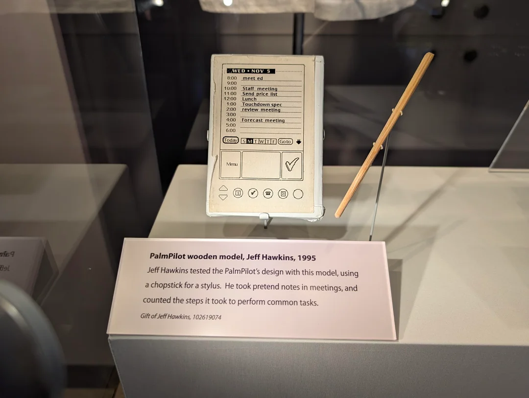 Prototype for the Palm Pilot